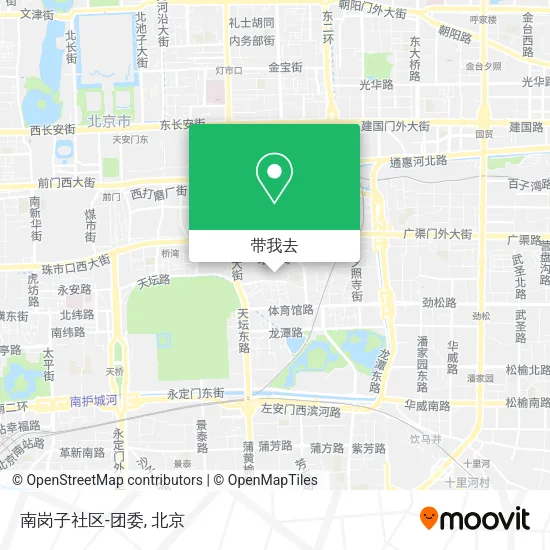 南岗子社区-团委地图