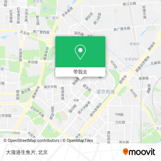 大蒲港生鱼片地图