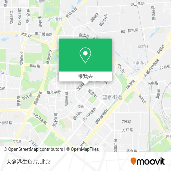 大蒲港生鱼片地图