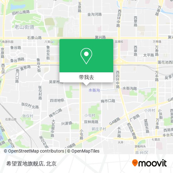 希望置地旗舰店地图