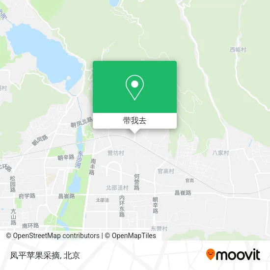 凤平苹果采摘地图