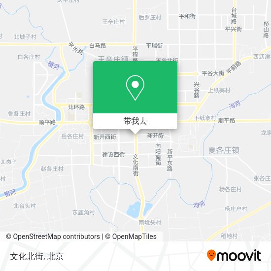 文化北街地图