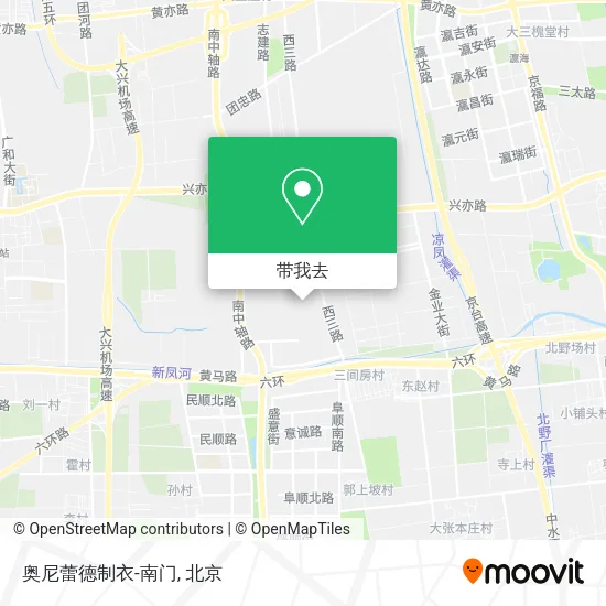 奥尼蕾德制衣-南门地图