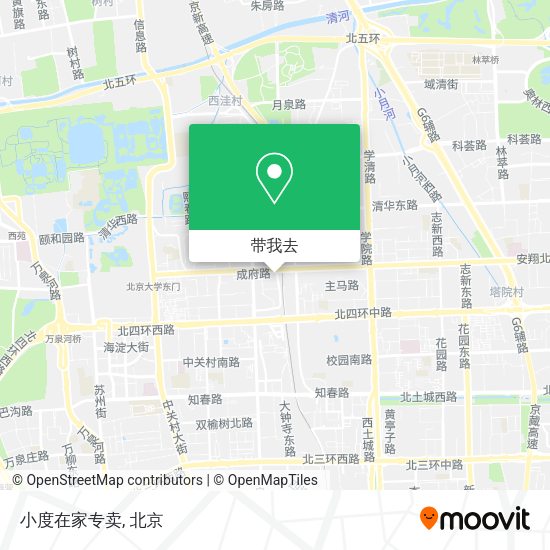 小度在家专卖地图