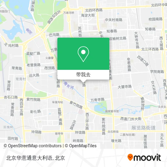 北京华意通意大利语地图