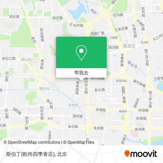 斯伯丁(欧尚四季青店)地图
