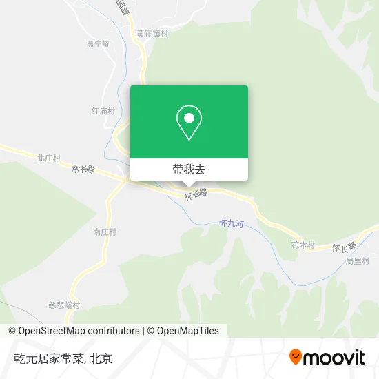 乾元居家常菜地图