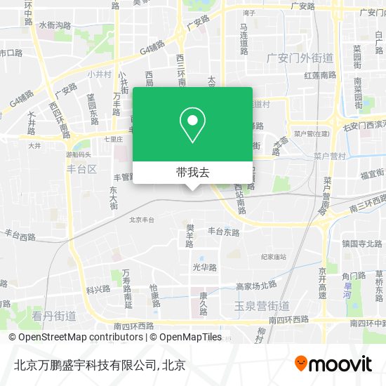 北京万鹏盛宇科技有限公司地图