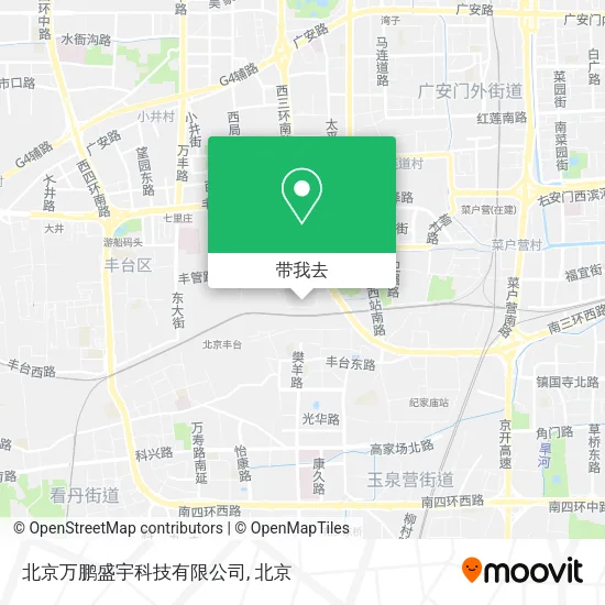 北京万鹏盛宇科技有限公司地图