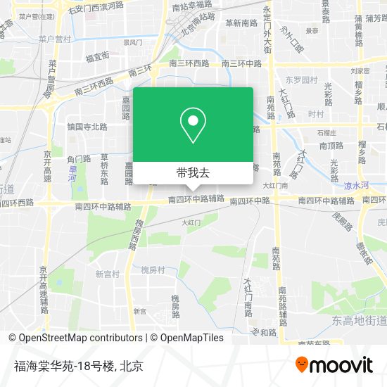 福海棠华苑-18号楼地图
