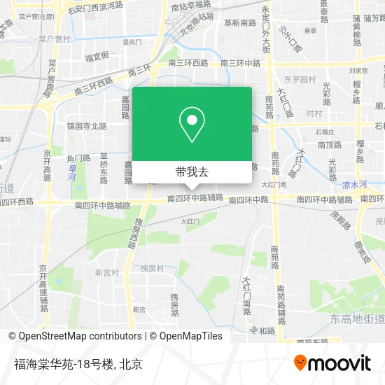 福海棠华苑-18号楼地图