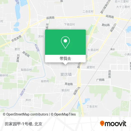 田家园甲-1号楼地图