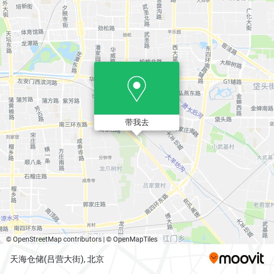 天海仓储(吕营大街)地图