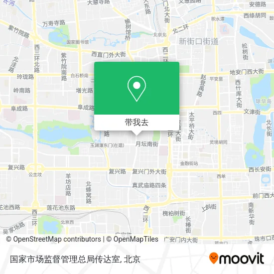 国家市场监督管理总局传达室地图