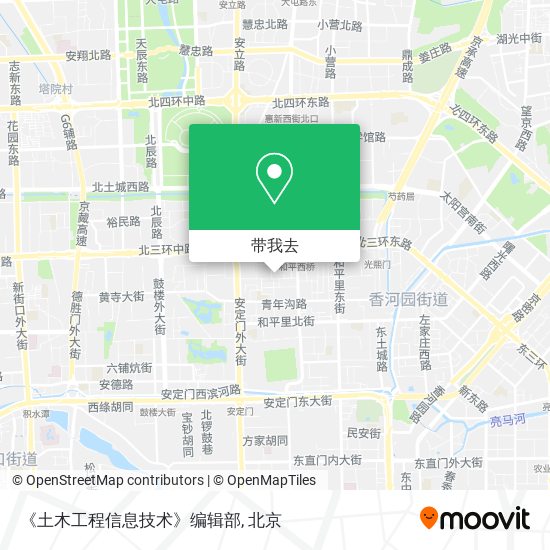 《土木工程信息技术》编辑部地图