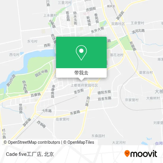 Cade five工厂店地图