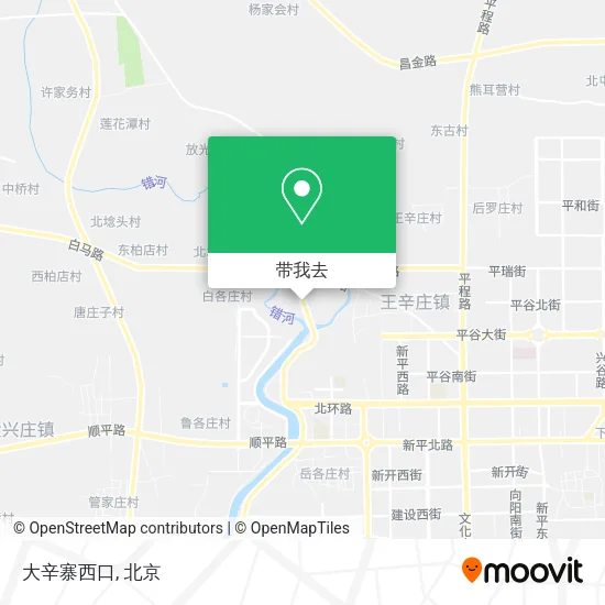 大辛寨西口地图