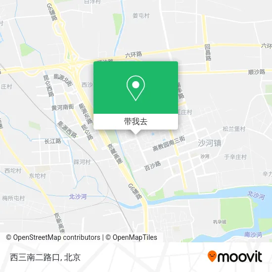 西三南二路口地图