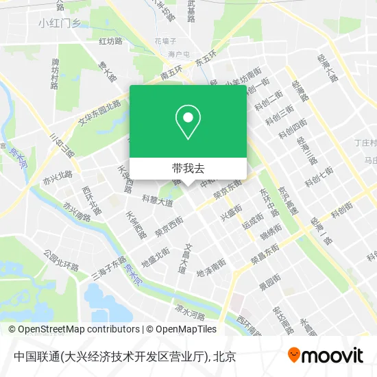 中国联通(大兴经济技术开发区营业厅)地图