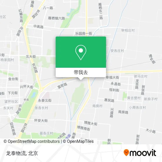 龙泰物流地图