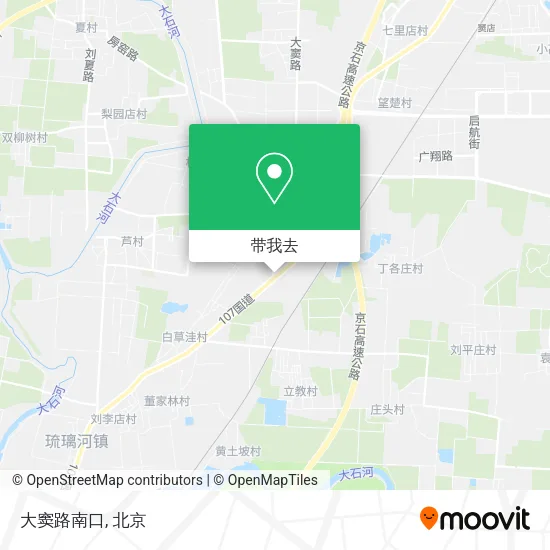 大窦路南口地图