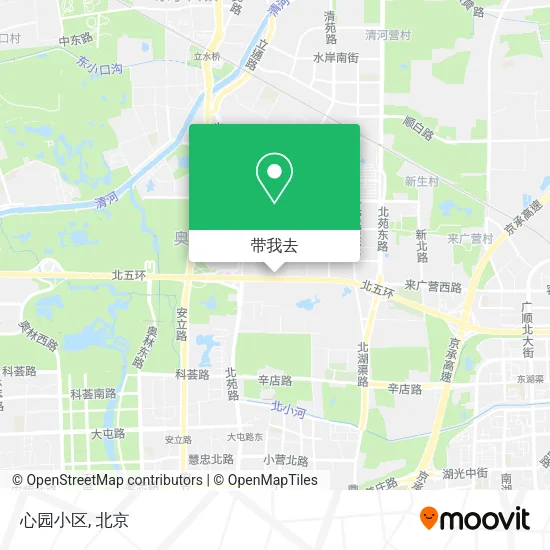 心园小区地图