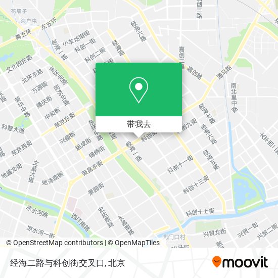经海二路与科创街交叉口地图