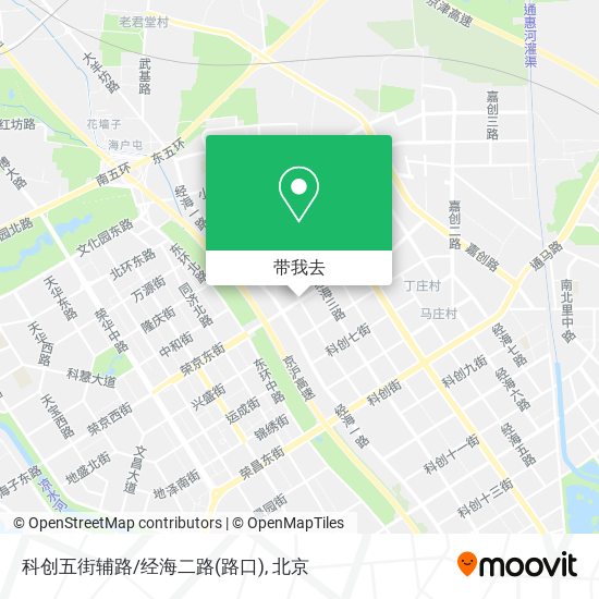 科创五街辅路/经海二路(路口)地图