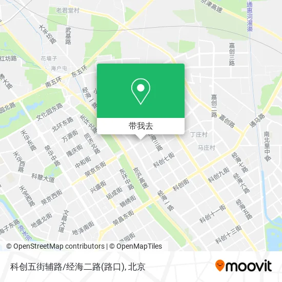 科创五街辅路/经海二路(路口)地图
