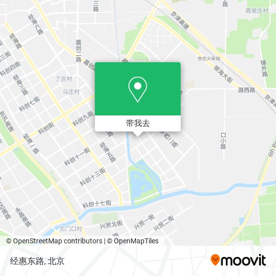 经惠东路地图