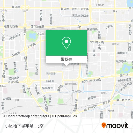 小区地下城车场地图