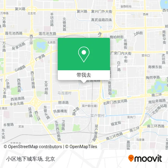 小区地下城车场地图