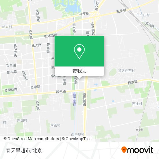 春天里超市地图