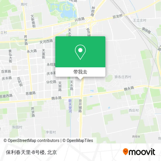 保利春天里-8号楼地图