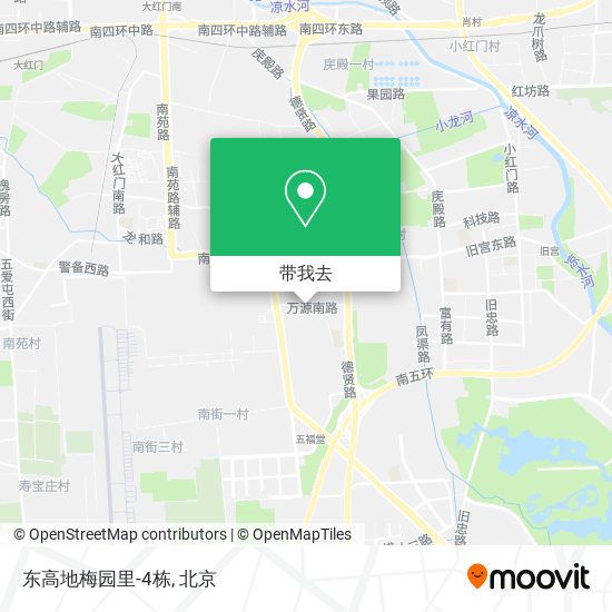 东高地梅园里-4栋地图