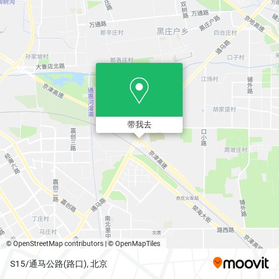 S15/通马公路(路口)地图