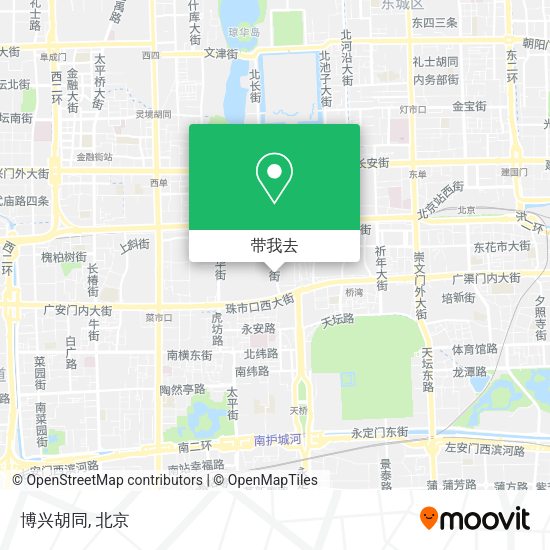 博兴胡同地图