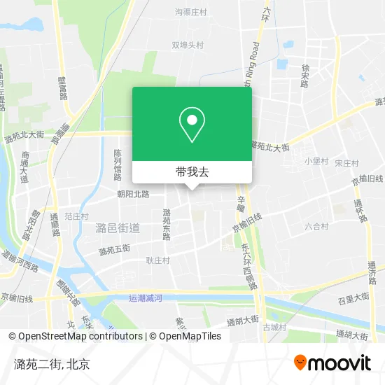 潞苑二街地图