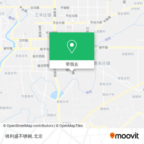 锋利盛不锈钢地图