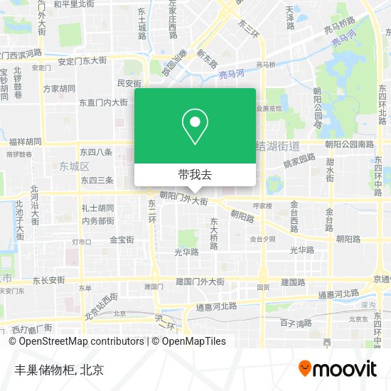 丰巢储物柜地图