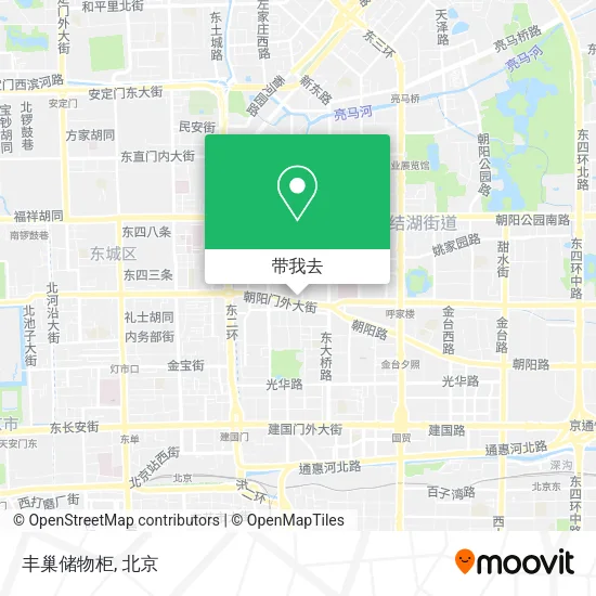 丰巢储物柜地图