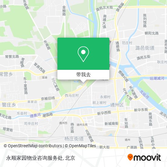 永顺家园物业咨询服务处地图