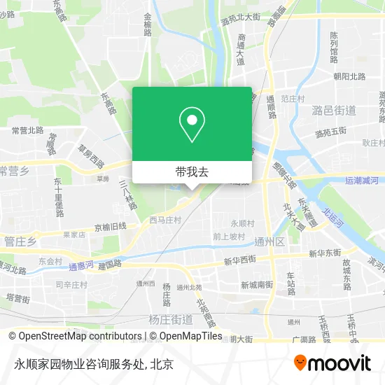 永顺家园物业咨询服务处地图