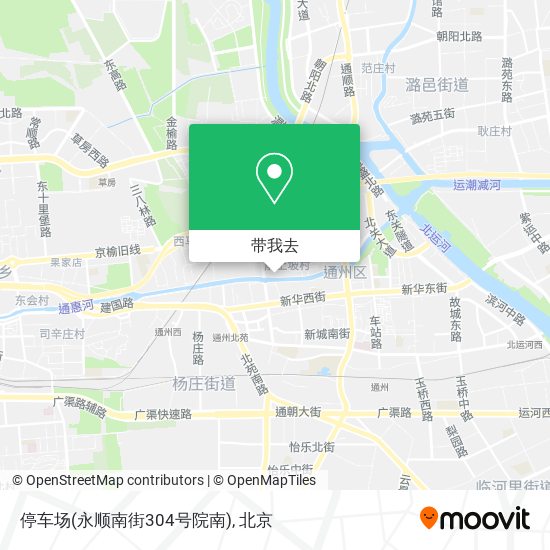 停车场(永顺南街304号院南)地图