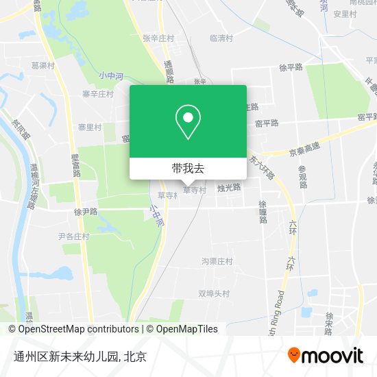 通州区新未来幼儿园地图