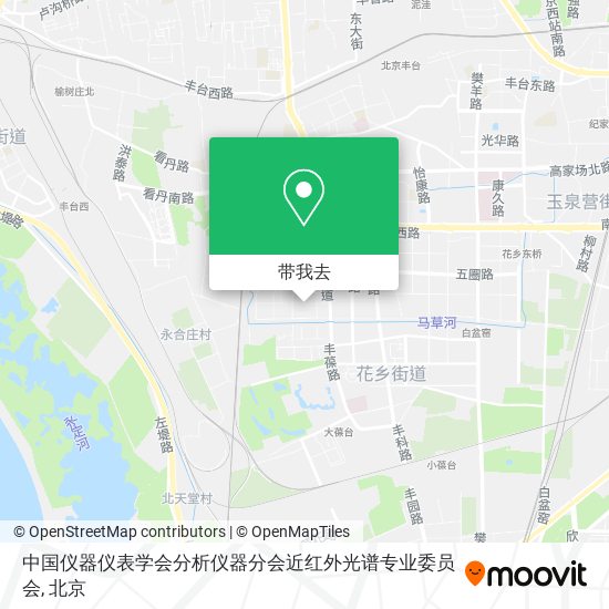 中国仪器仪表学会分析仪器分会近红外光谱专业委员会地图