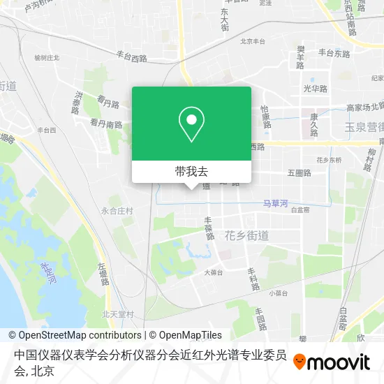 中国仪器仪表学会分析仪器分会近红外光谱专业委员会地图