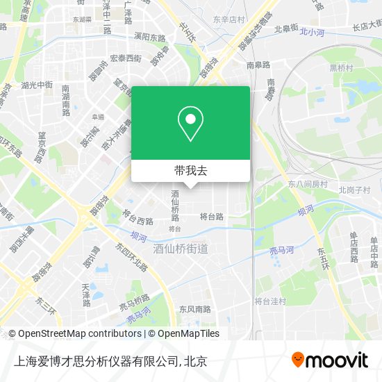 上海爱博才思分析仪器有限公司地图