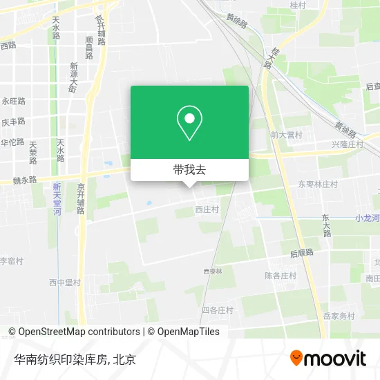 华南纺织印染库房地图