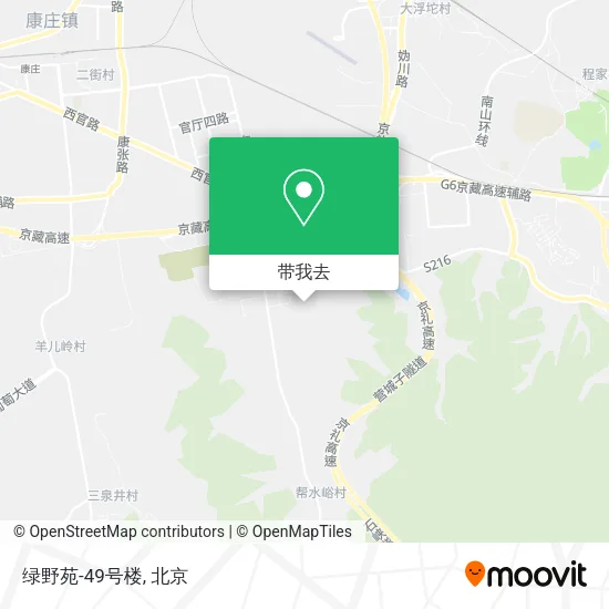 绿野苑-49号楼地图